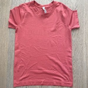 🧡Lulu Lemon Orange Tee🧡